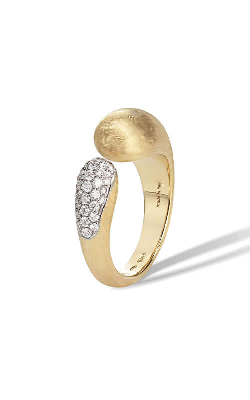 Marco Bicego Lucia Collection - 18K Yellow Gold and Diamonds Ring AB598-B