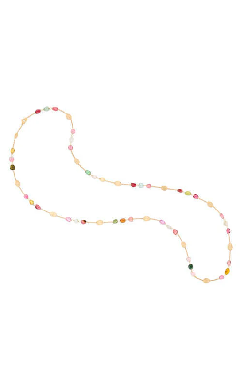 Marco Bicego Lunaria Colour Long Tourmaline Necklace CB2868-TM01-Y