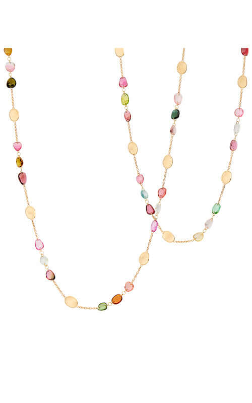 Marco Bicego Lunaria Colour Long Tourmaline Necklace CB2868-TM01-Y - Image 2