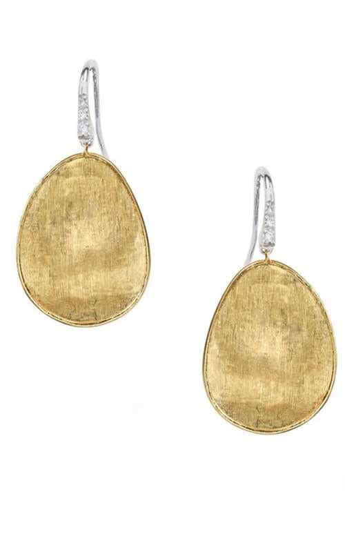 Marco Bicego Lunaria Earrings Yellow Gold and Diamonds (0B1343-A-B1) - Image 2
