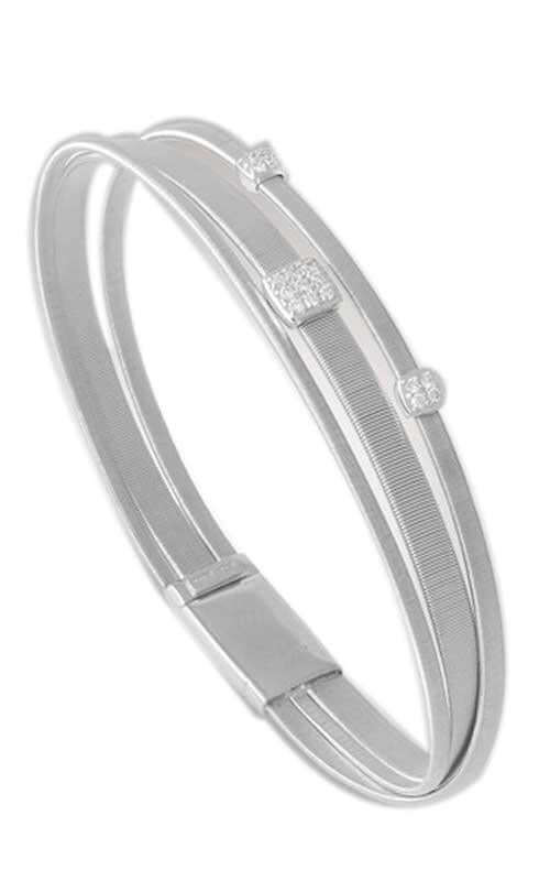 Marco Bicego Masai Bracelet 3 Row White Gold and Diamond (BG728 B)