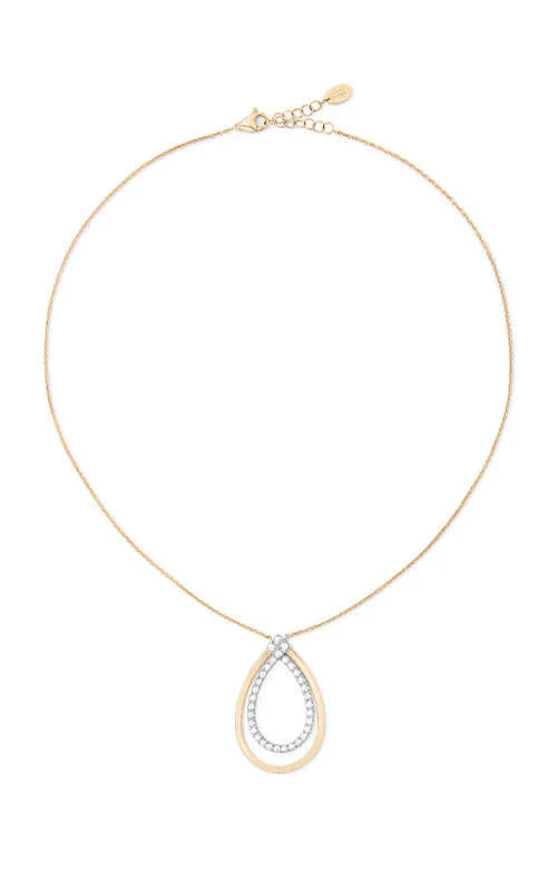 Marco Bicego Masai Gold and Diamonds Necklace CG856-B-YW