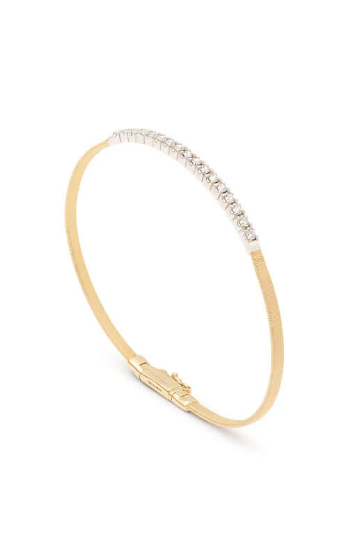 Marco Bicego Masai Gold & Diamond Bangle SG730-B5-YW