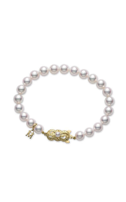 Mikimoto Bracelet Akoya Pearl White 7.5x7mm A UD75107K