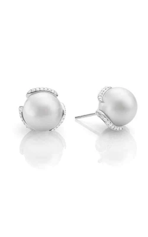 Mikimoto Classic Elegance Stud Earrings Akoya Pearl White 8mm A+ (MEA10159ADXW)