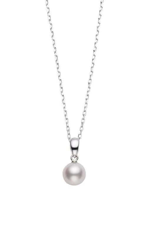 Mikimoto Everyday Essentials Pendant Akoya Pearl White PPS701W