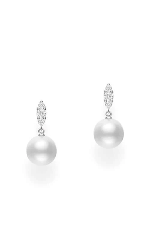 Mikimoto Morning Dew South Sea Cultured Pearl Earrings MEA10328NDXW