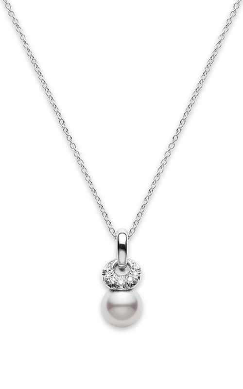 Mikimoto Necklace Akoya Pearl White 8.5mm A+ (PPE565DW)