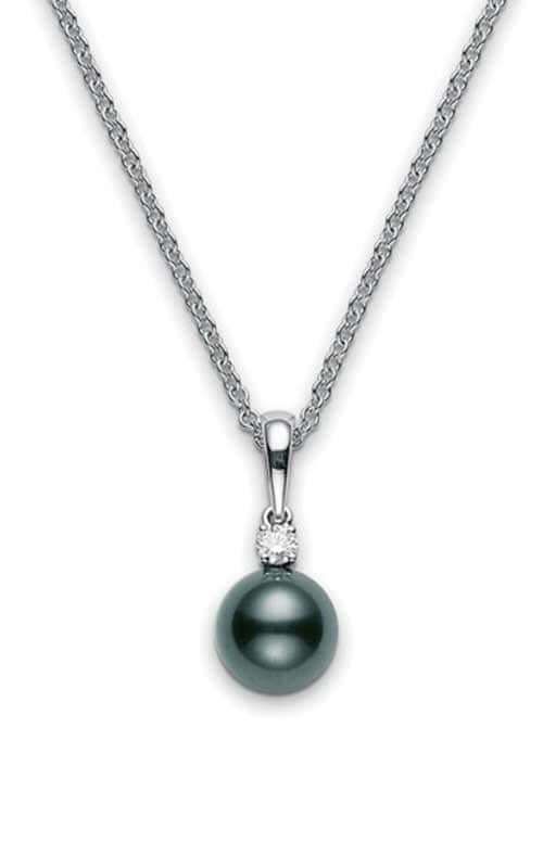 Mikimoto Black South Sea Pearl Pendant PPS902BDW