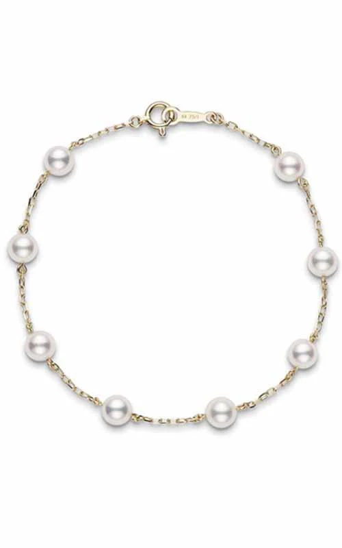 Mikimoto Tin Cup Bracelet White 5mm PD129KP055 - Image 2