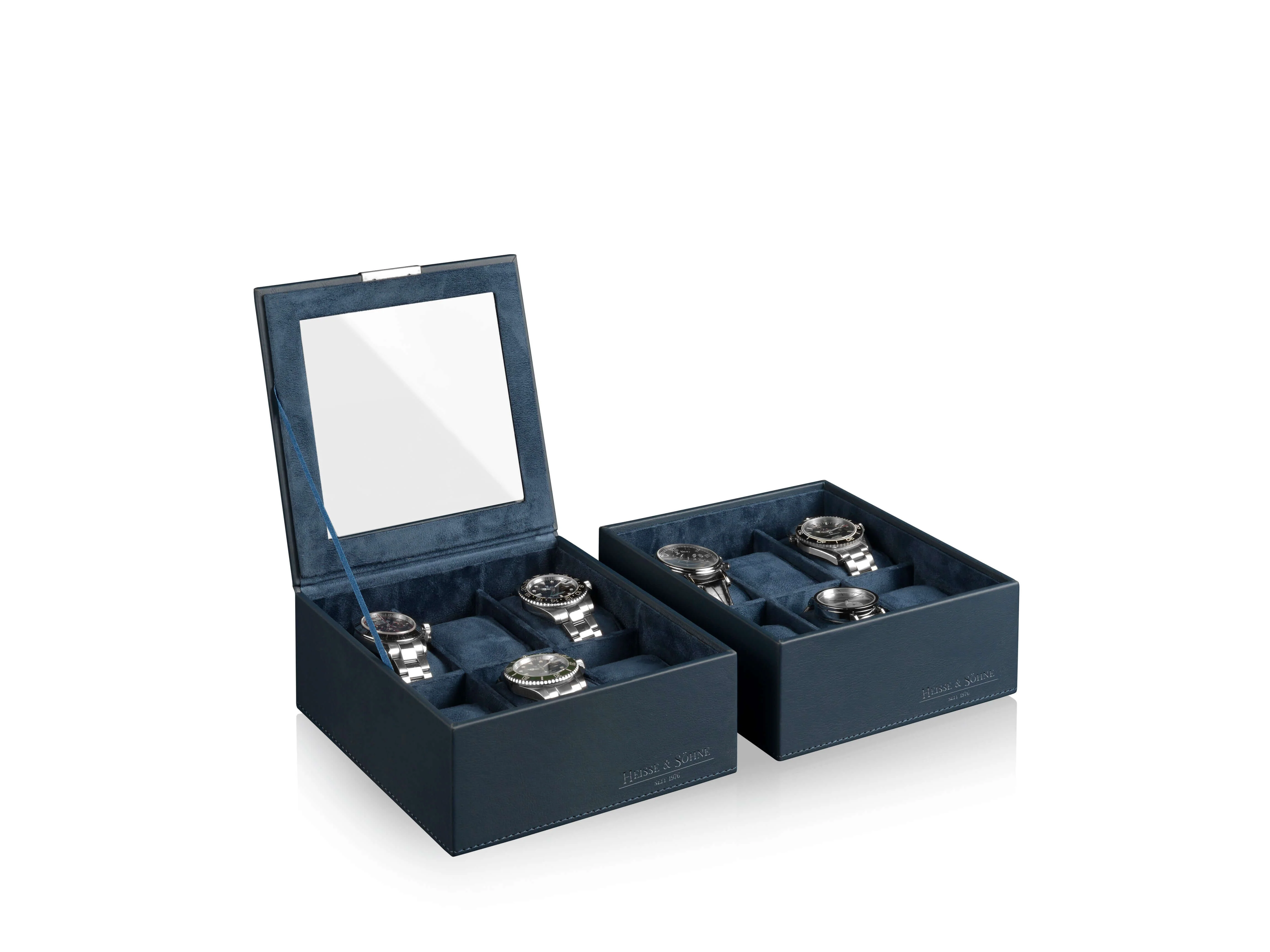Mirage Watch Box L Blue 6 - Bottom Part - Image 3