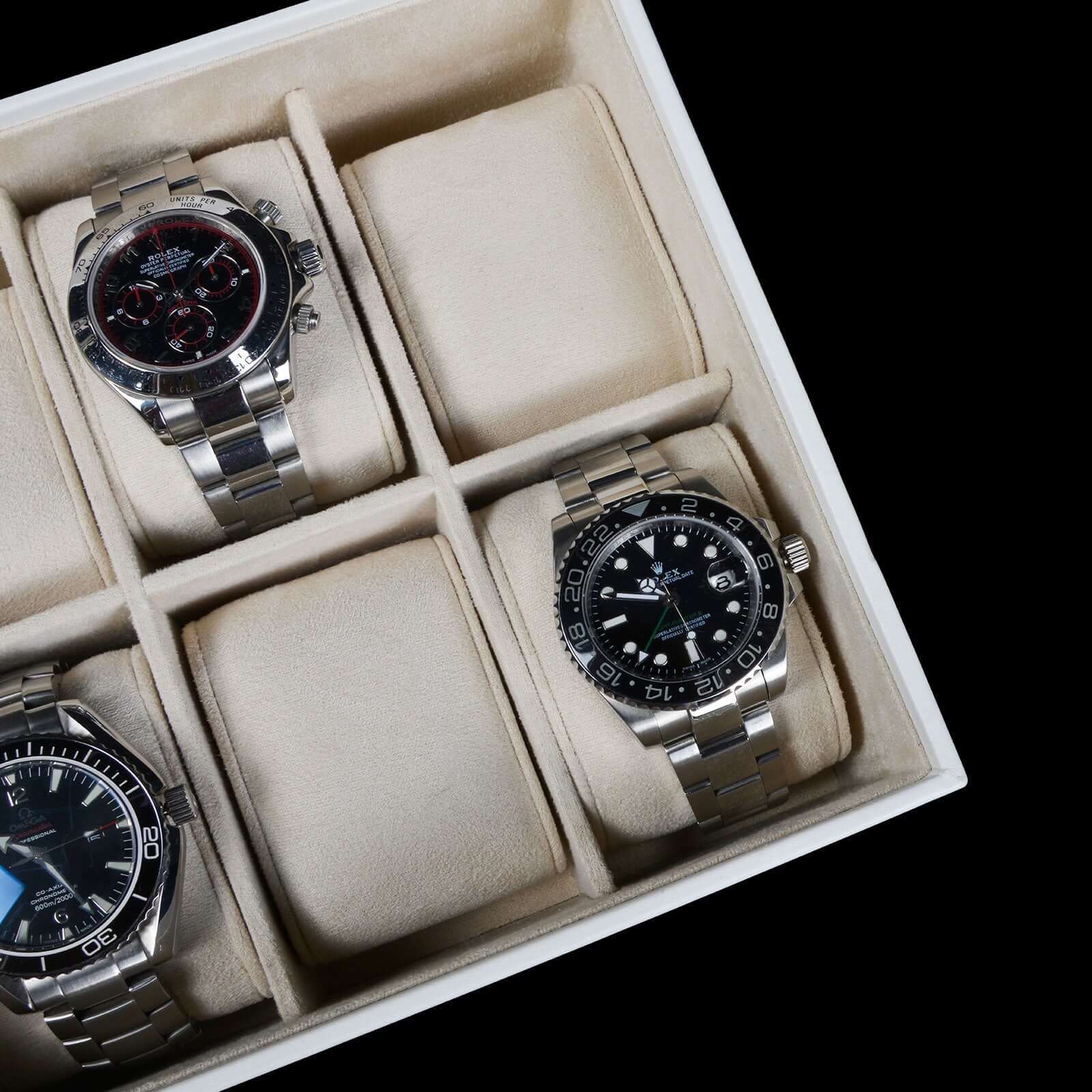 Mirage Watch Box L Cream 6 - Top Part - Image 6