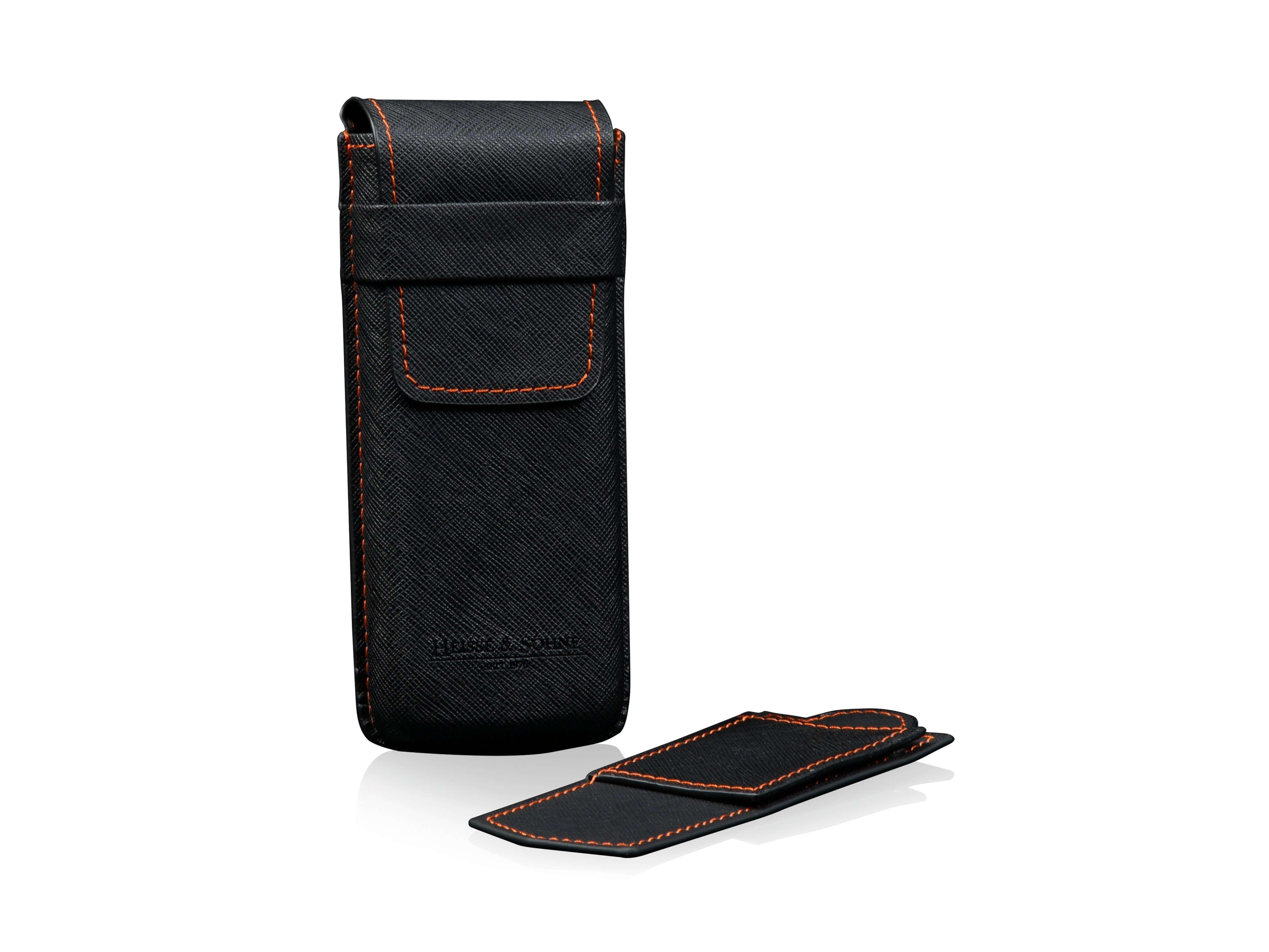 Mondo Saffiano Black & Orange - Image 2