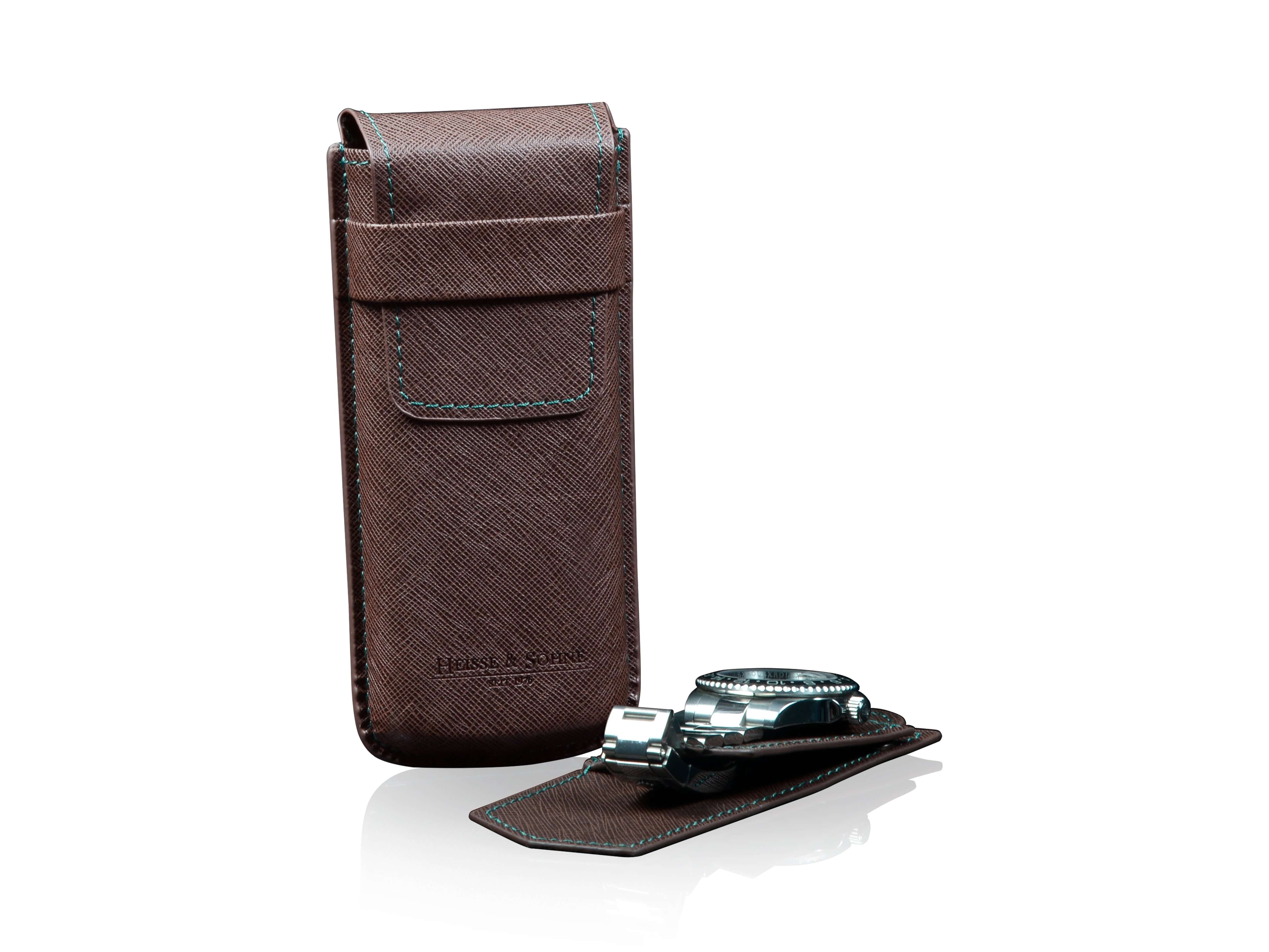 Mondo Saffiano Brown & Green - Image 3