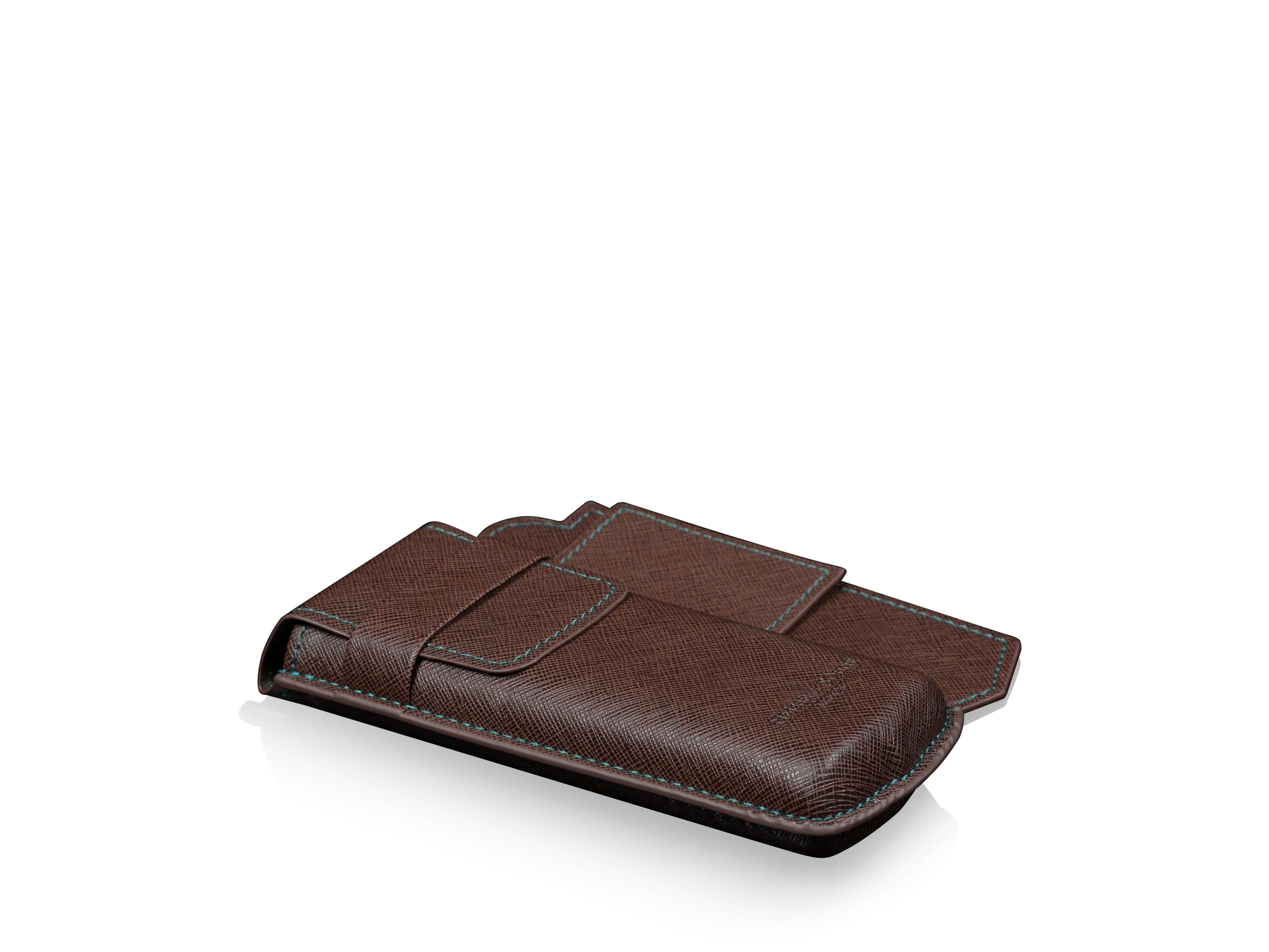 Mondo Saffiano Brown & Green - Image 4