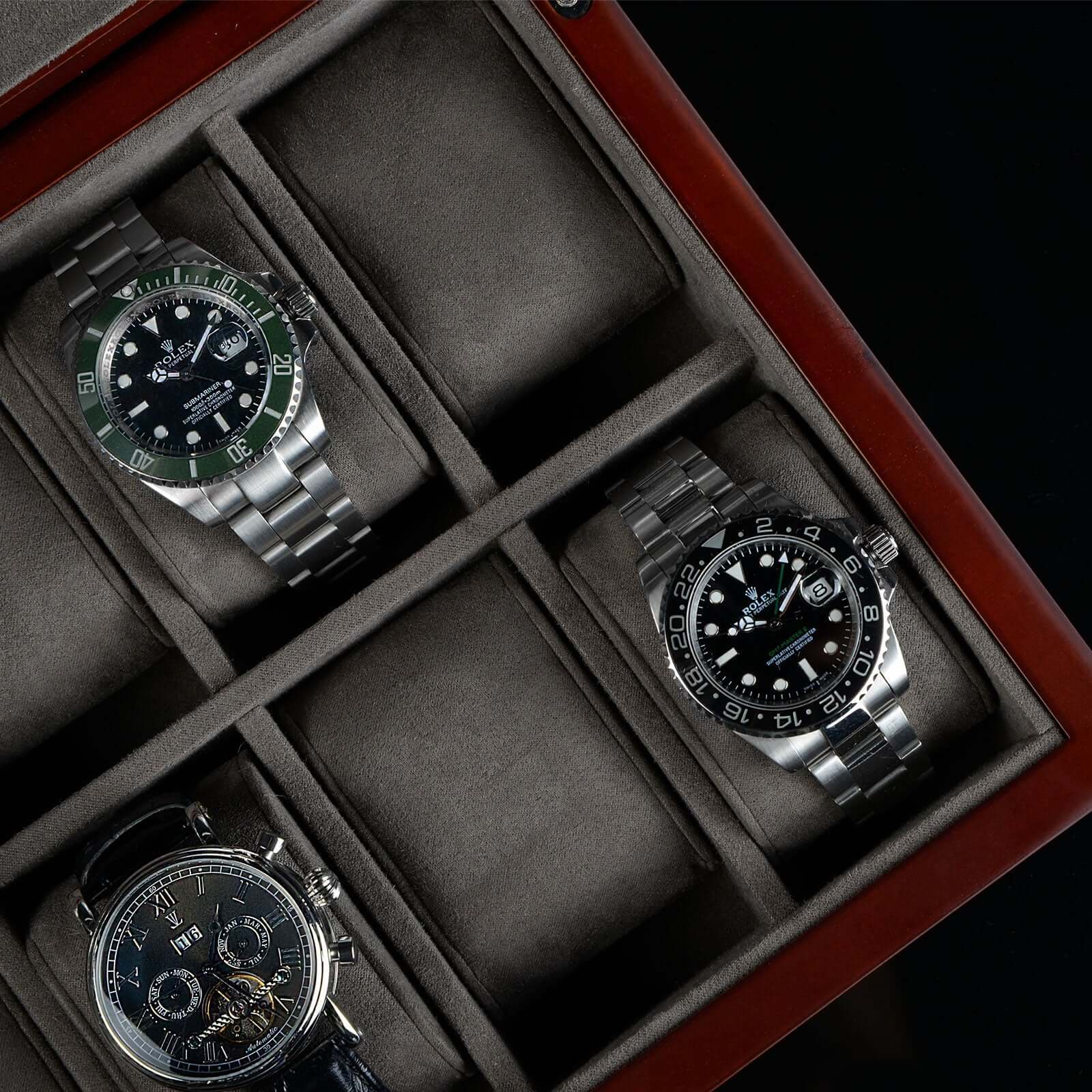 Monteray 12 Watches Wood Box - Image 6