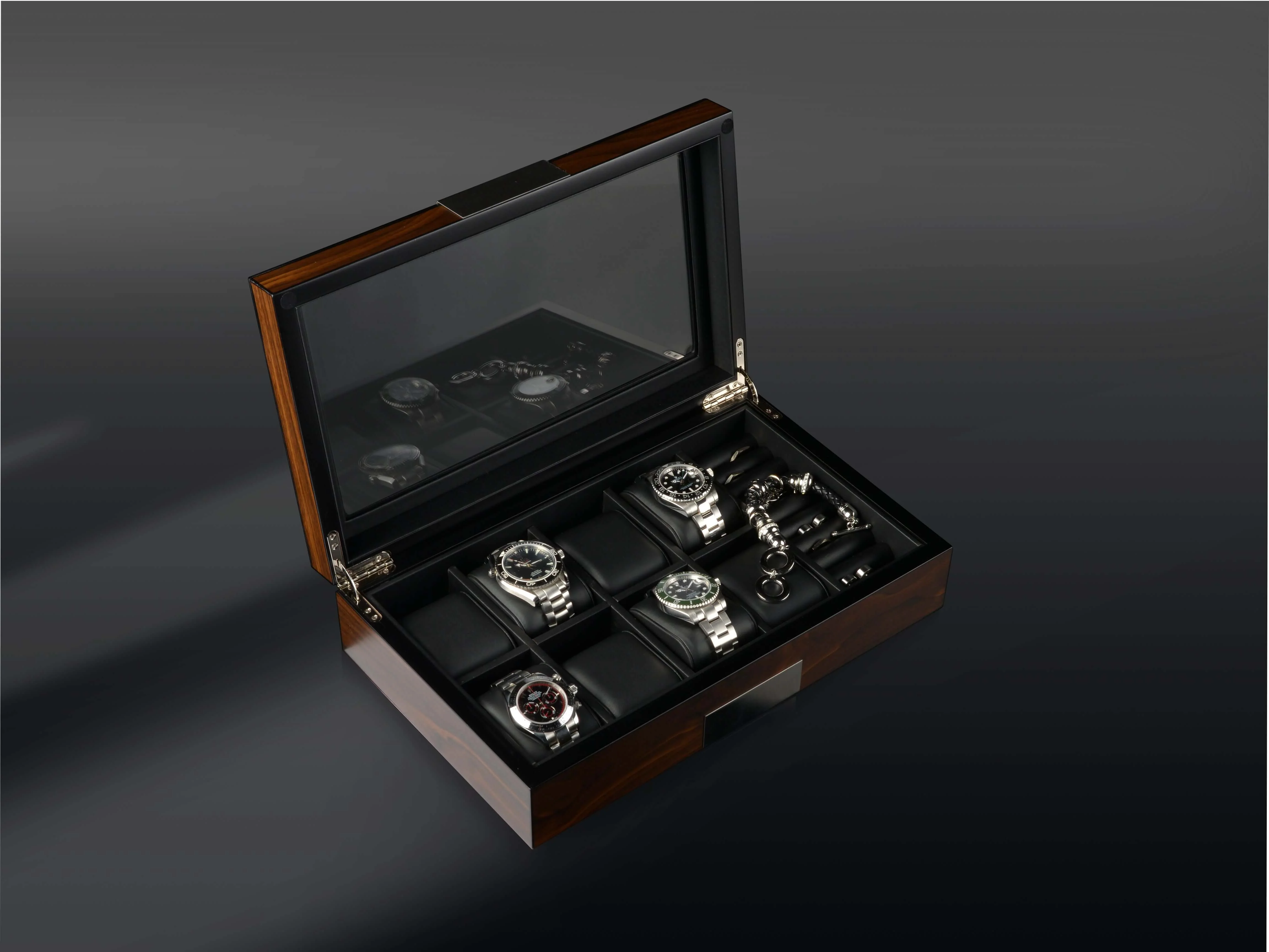 Monteray 8 Watches Wood Box - Image 2