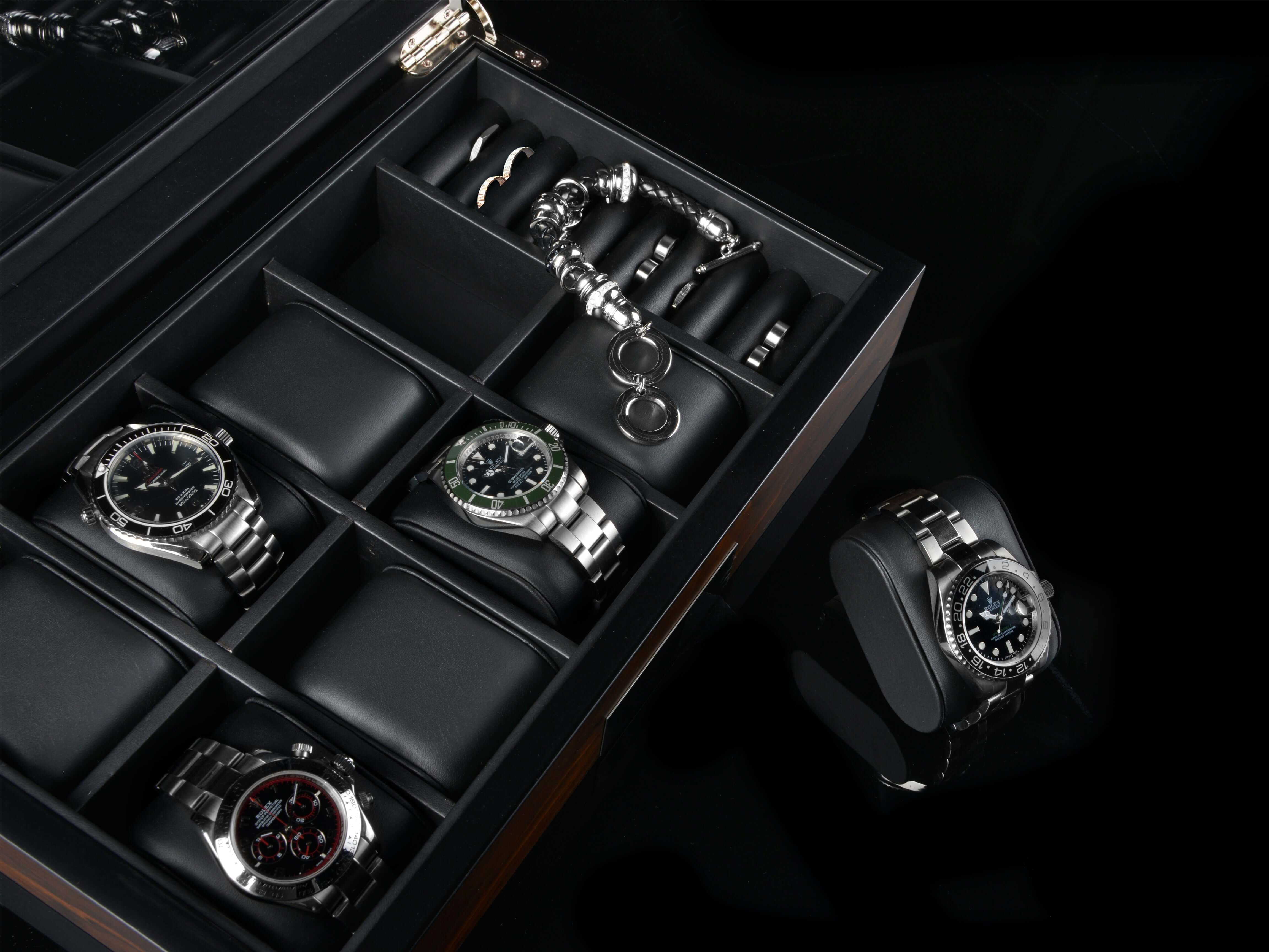 Monteray 8 Watches Wood Box - Image 4
