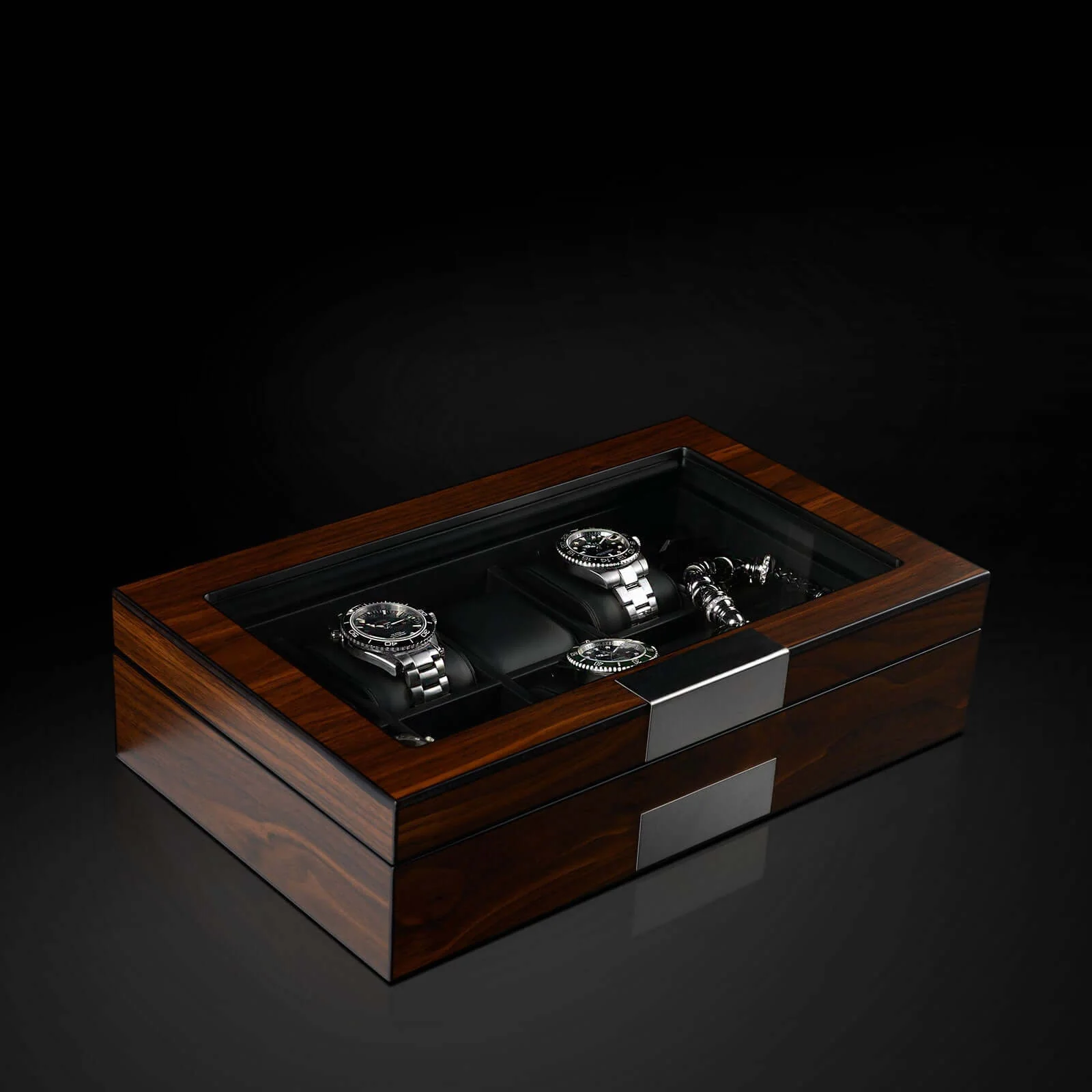 Monteray 8 Watches Wood Box - Image 7