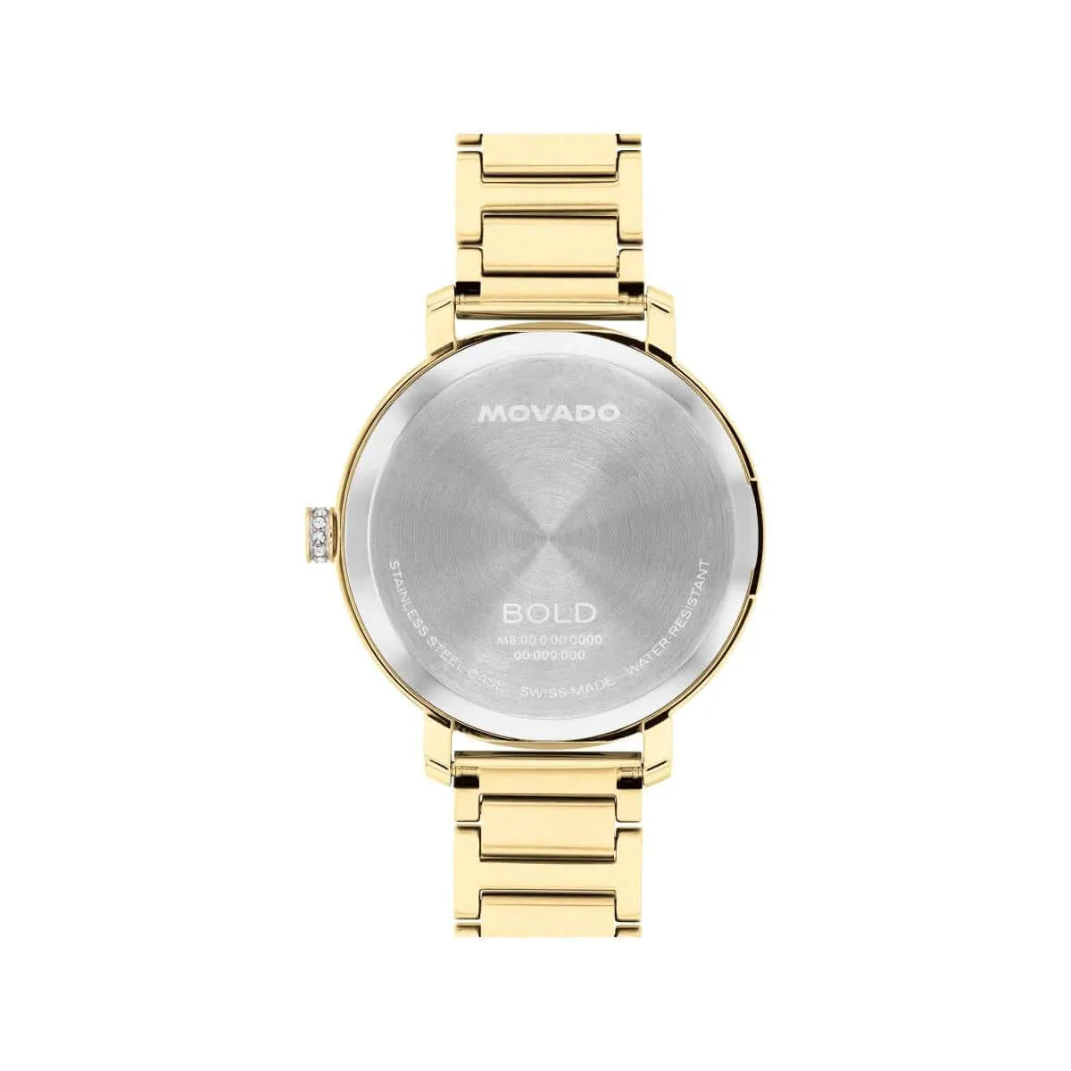 Movado BOLD Evolution 2.0 Crystal Bezel Goldtone 3601225 - Image 3