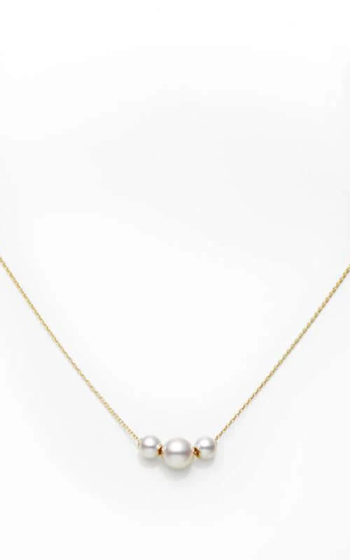 Mikimoto Pearls in Motion Pearl PENDANT Necklace MPQ10081AXXK