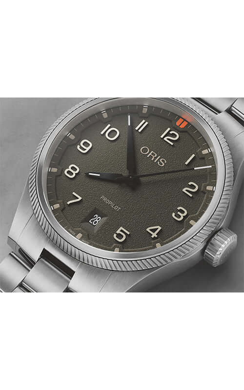 ORIS ProPilot Date 01 733 7805 4167-07 8 20 04LC - Image 2