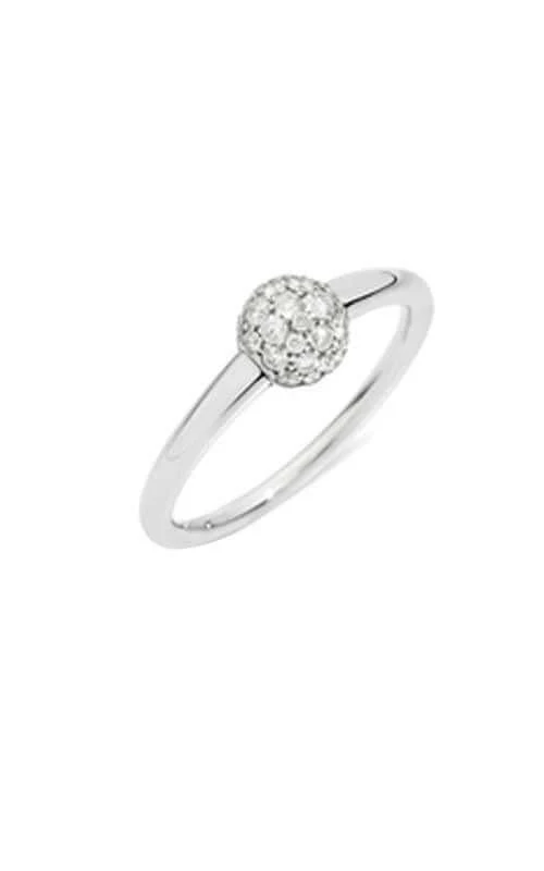 Pomellato M'Ama Non M'Ama Gold and Diamonds Ring (PAB8010O2WHRDB000)