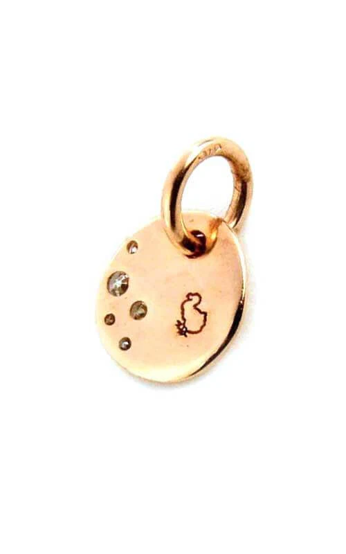 Pomellato Dodo Rose gold and Diamonds Pendant (DM9/B) - Image 2