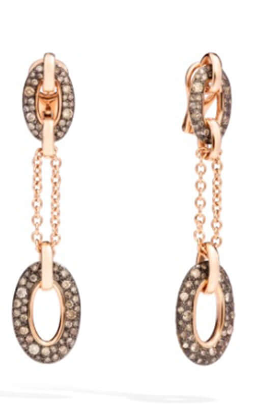 Pomellato Earrings Tango POB7050OADRKDBR00