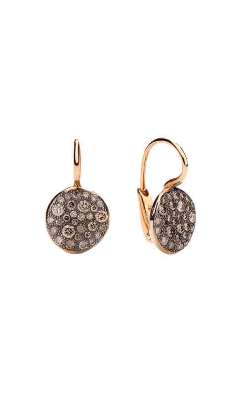 Pomellato Sabbia Earrings Brown Diamond POB2041O7000DBR00