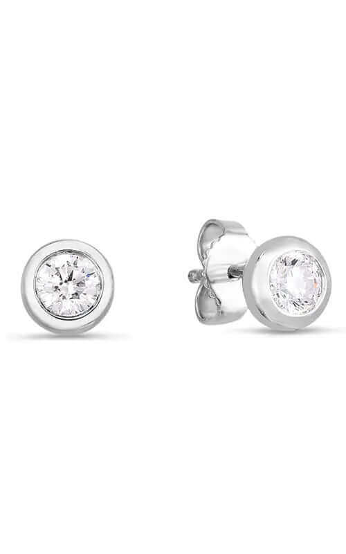 Roberto Coin 18Kt White Gold Diamond Earrings 000712AWERX0
