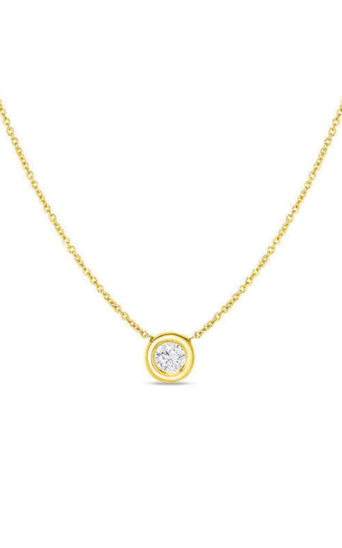 Roberto Coin Diamond Solitaire Necklace 000266AYCHX0