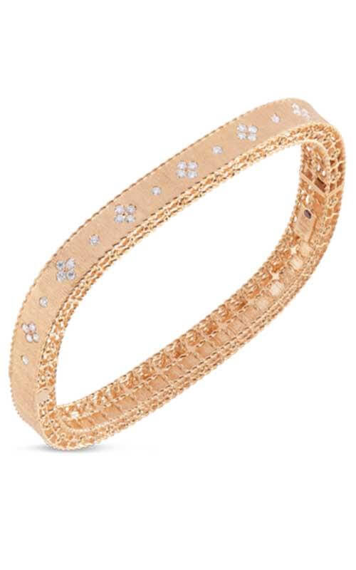Roberto Coin Princess Bangle Rose Gold and Diamond (7771211AXBAX)