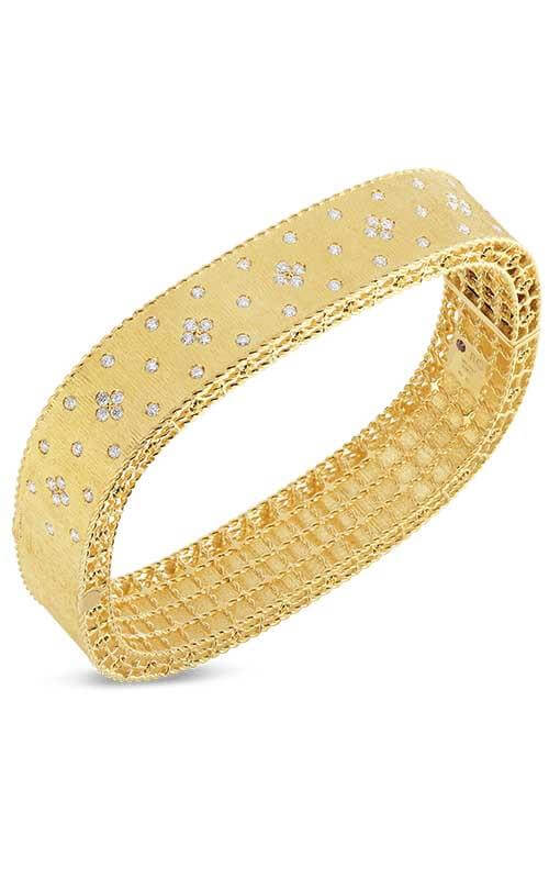 Roberto Coin Princess Bangle Yellow Gold and Diamond (7771195AYBAX)