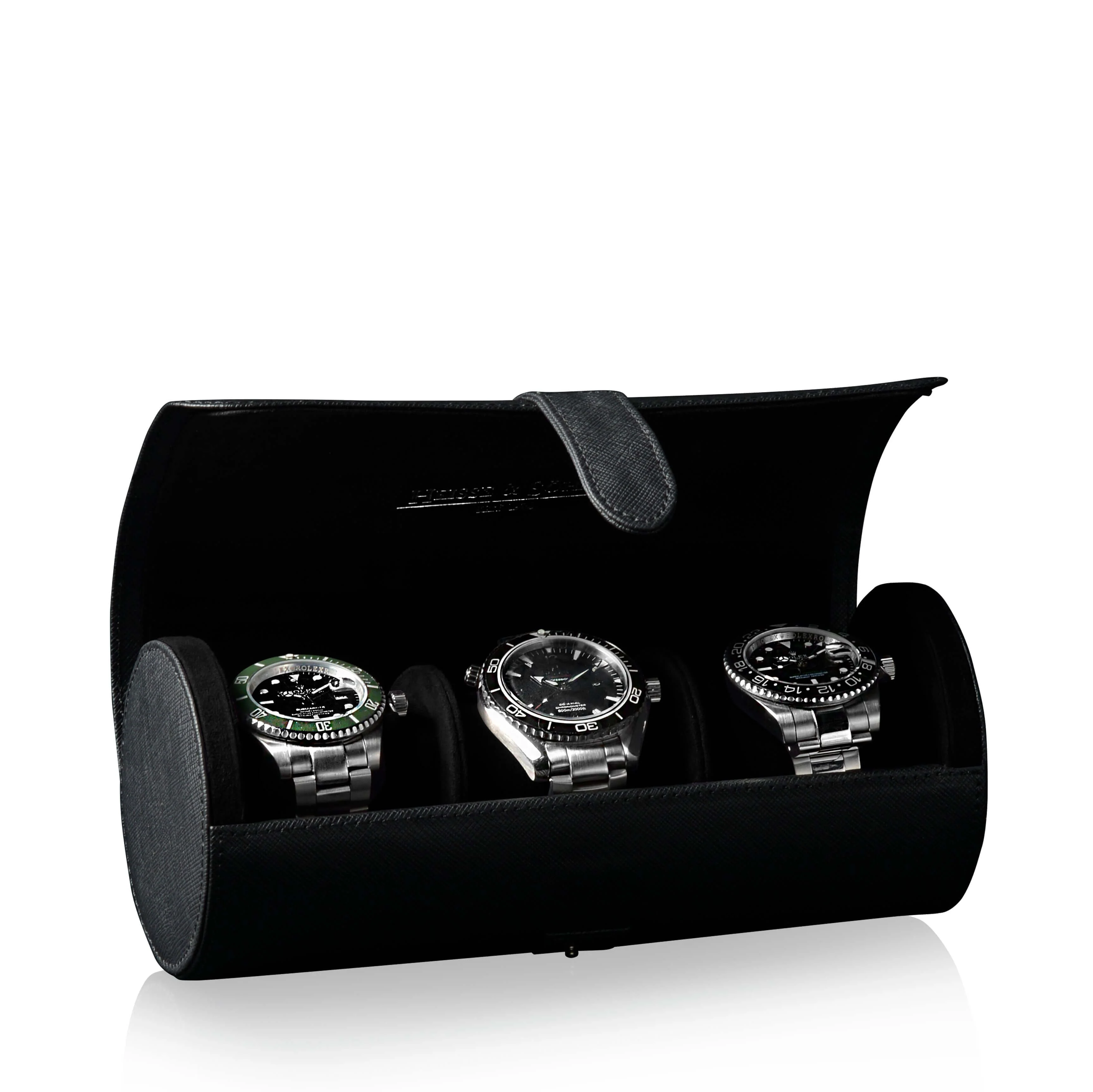 Rondo 3 Watch Roll Black - Image 3