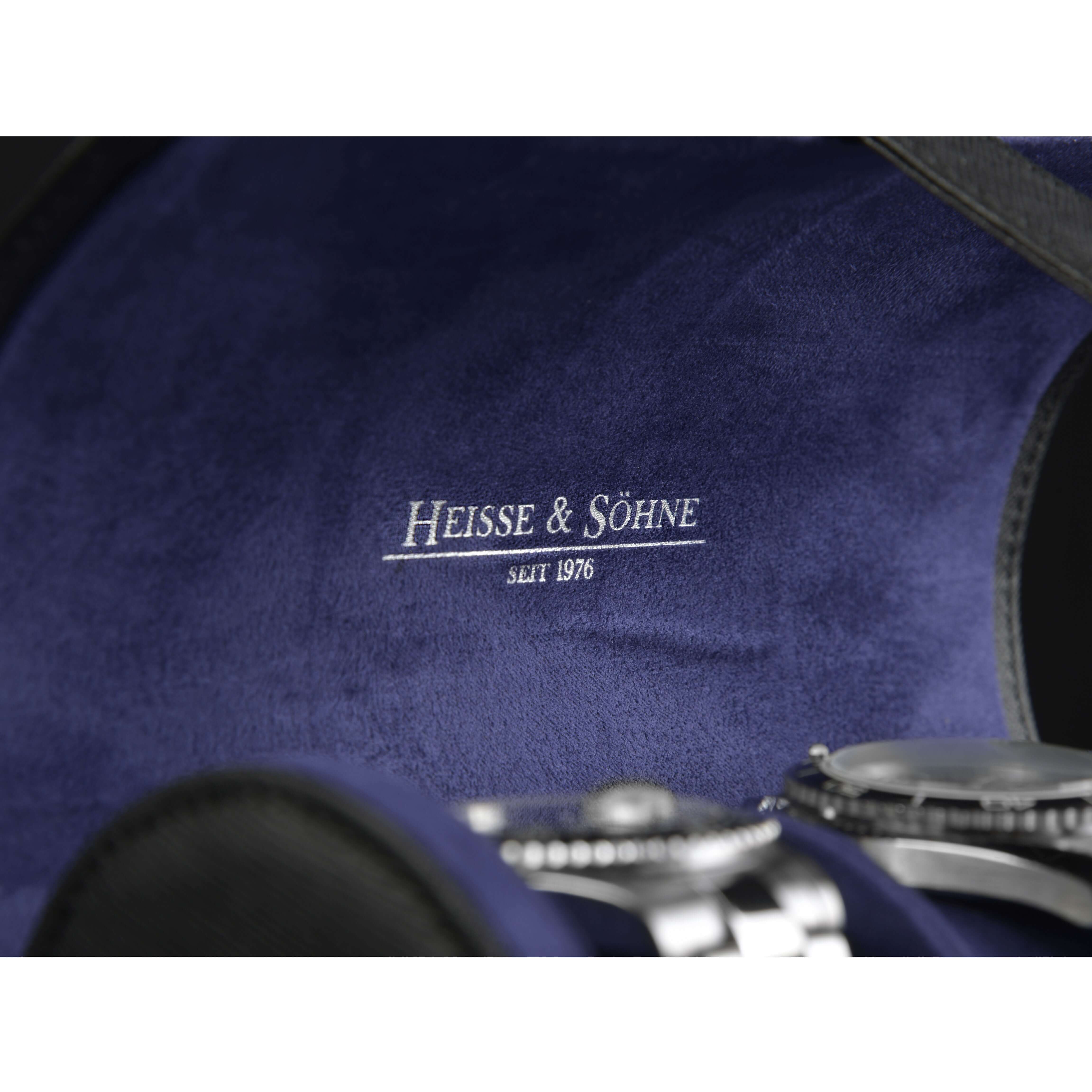 Rondo 3 Watch Roll Black & Blue - Image 7