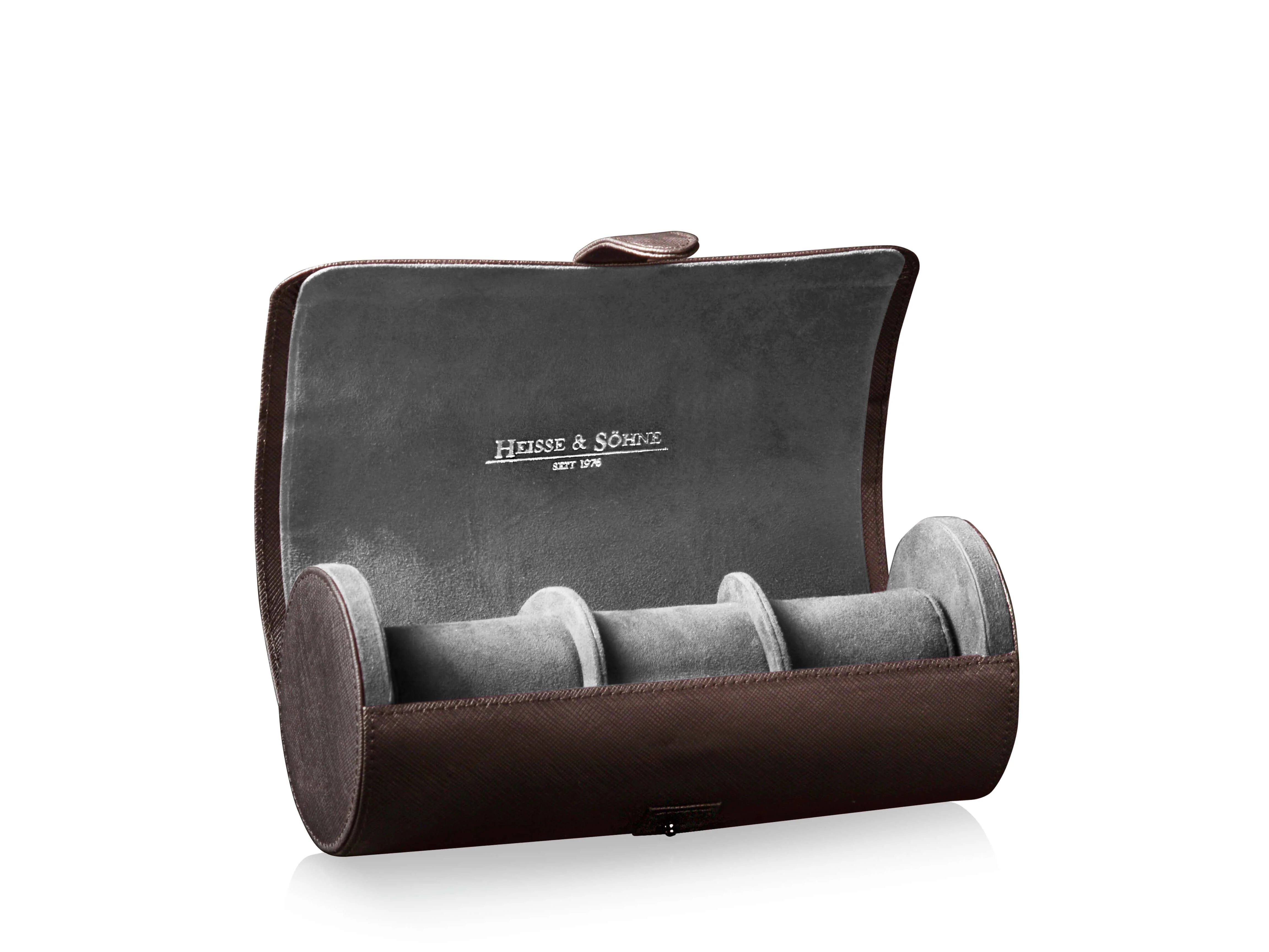 Rondo 3 Watch Roll Brown