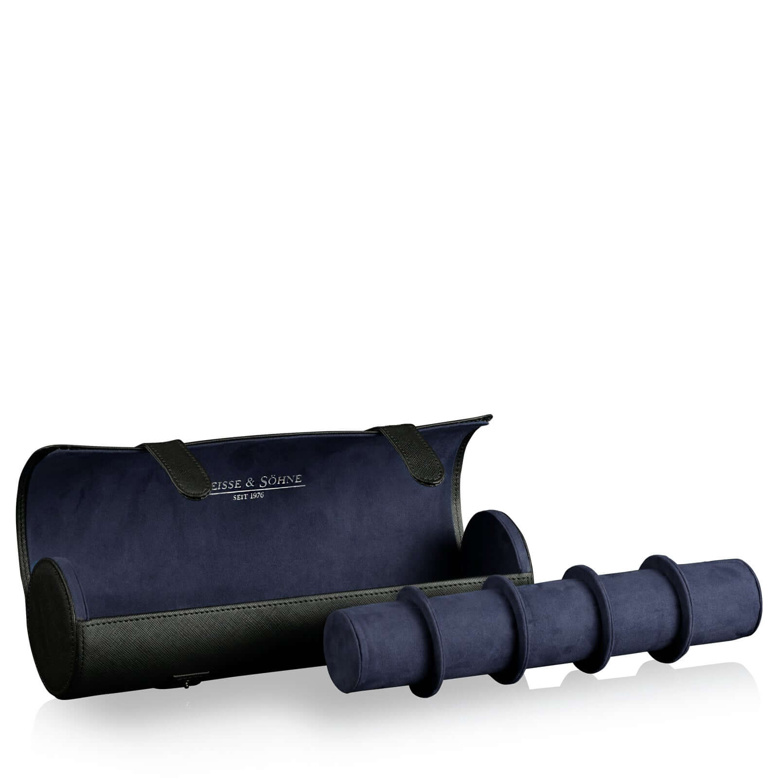 Rondo 5 Watch Roll Black & Blue - Image 4