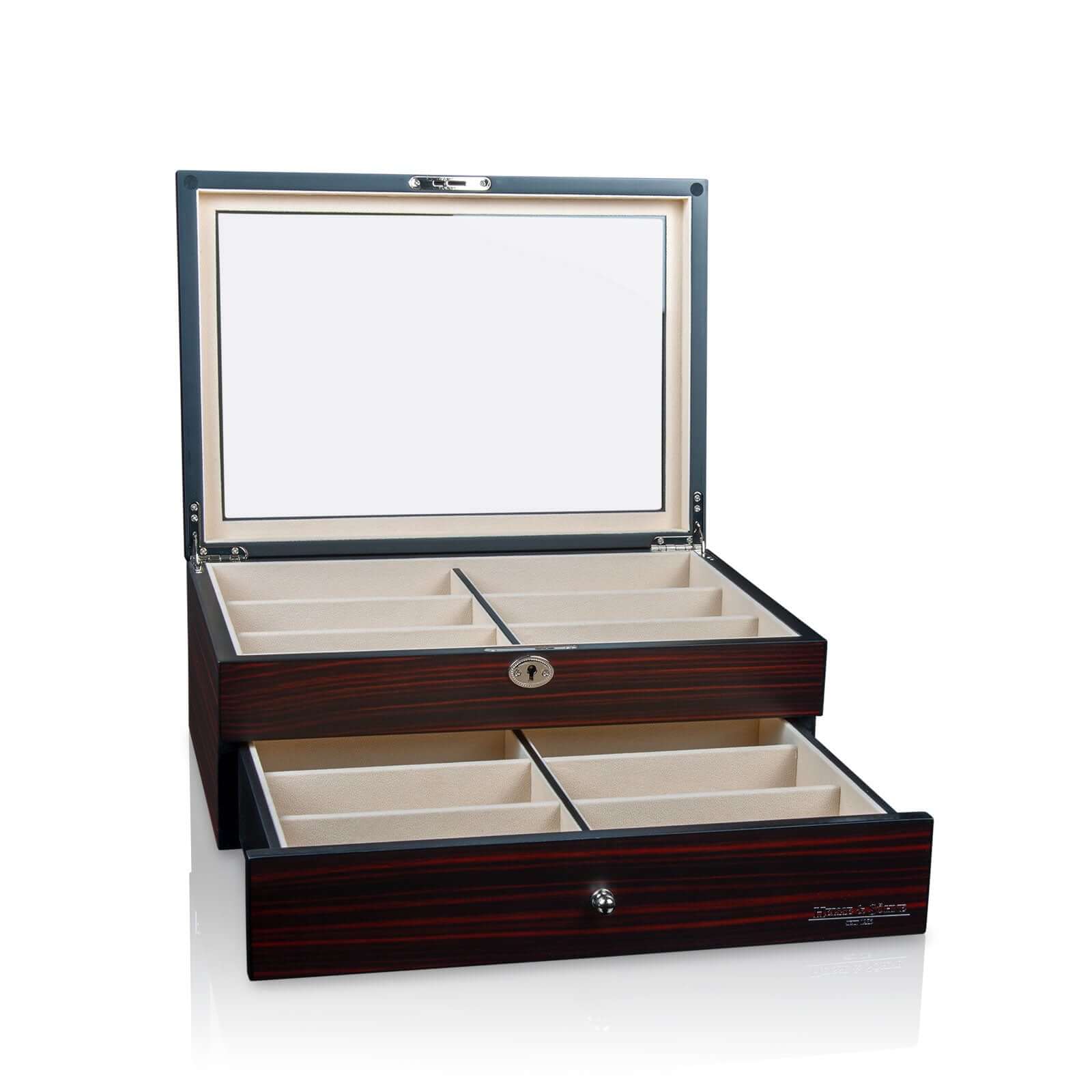 Sylt 12 Glasses Wood Box - Image 7