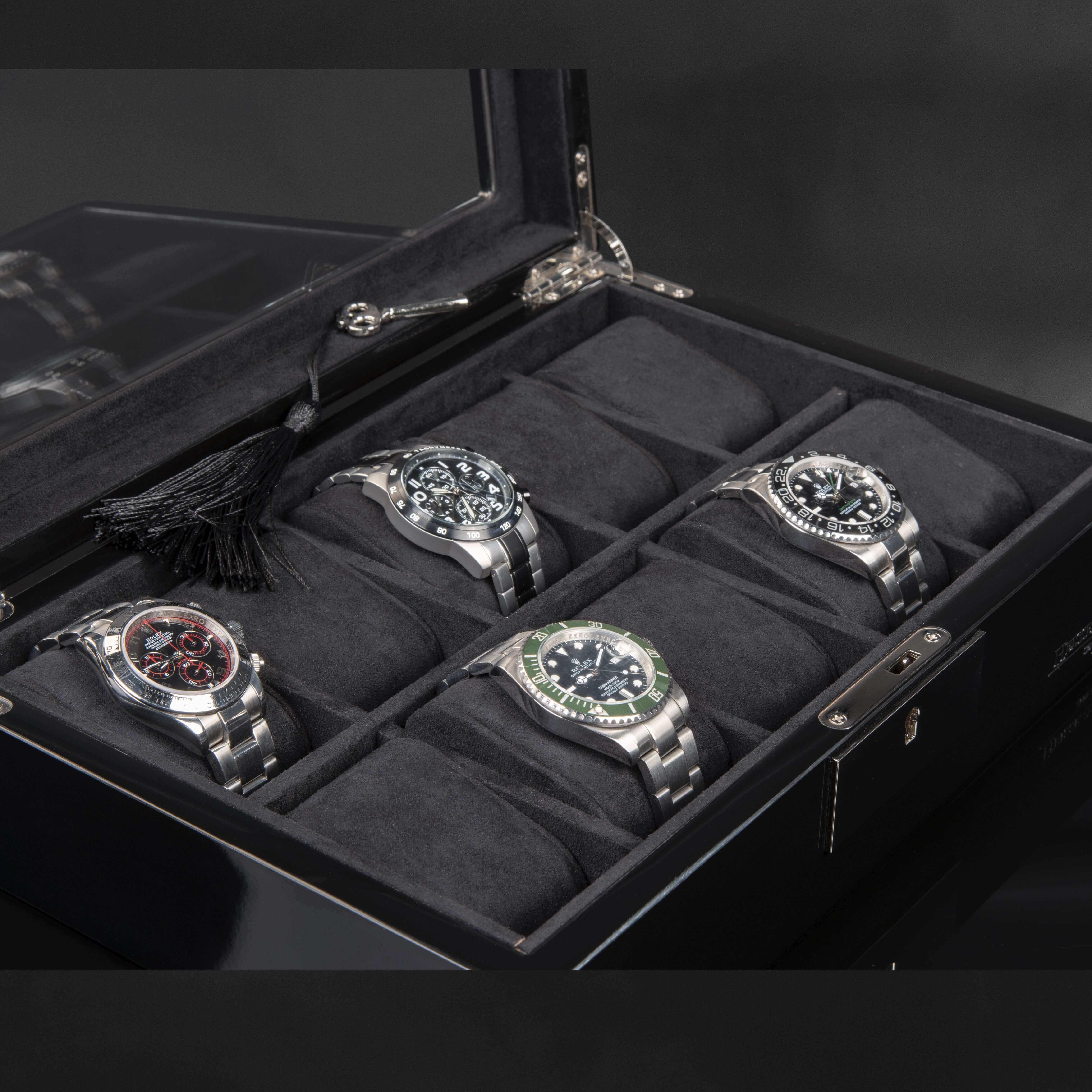 Tenor 10 Watches Black Box - Image 4