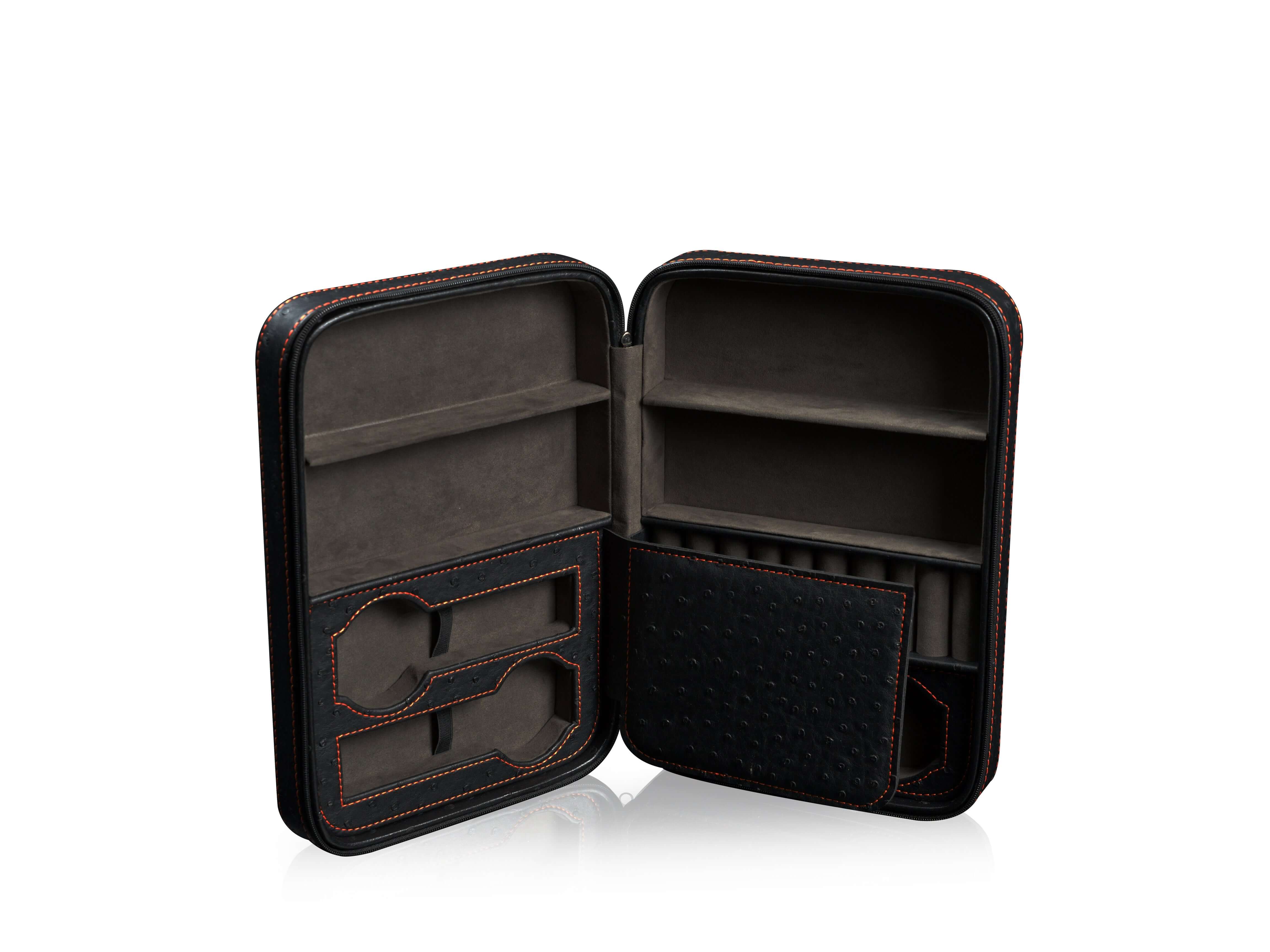 Travel Case Black & Orange - Image 2