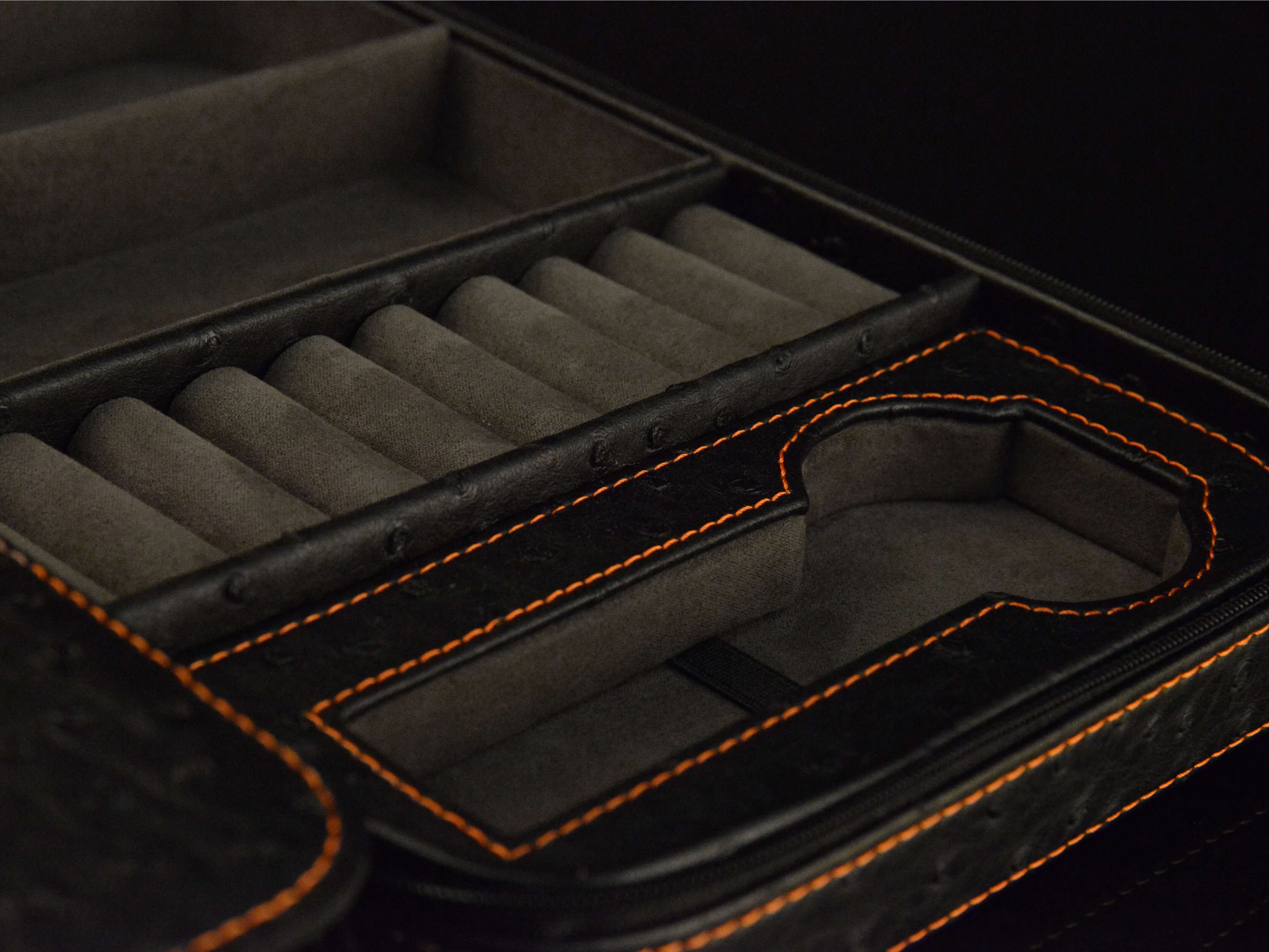 Travel Case Black & Orange - Image 5