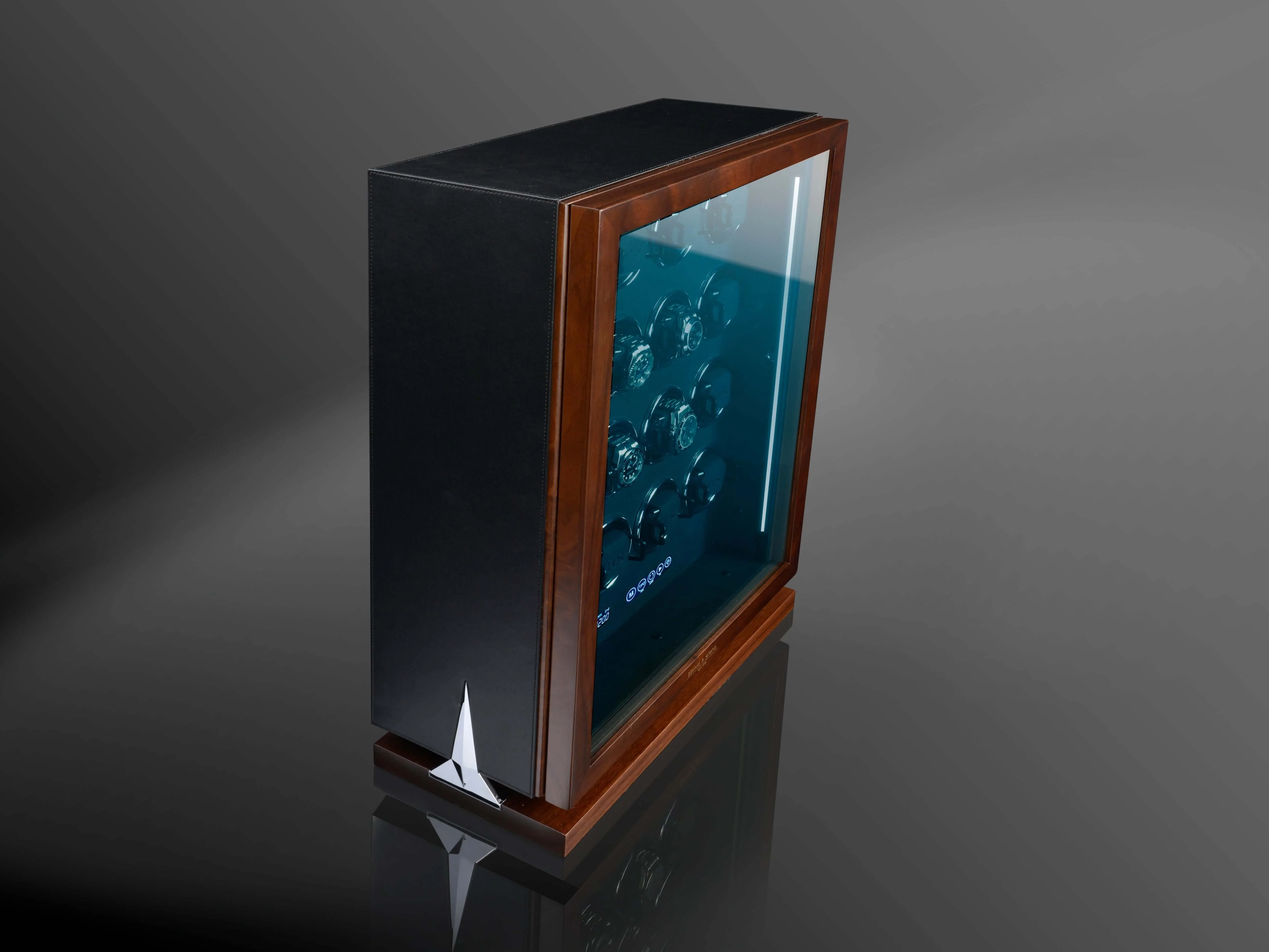 Triton Walnut & Black 16 Watches - Image 7