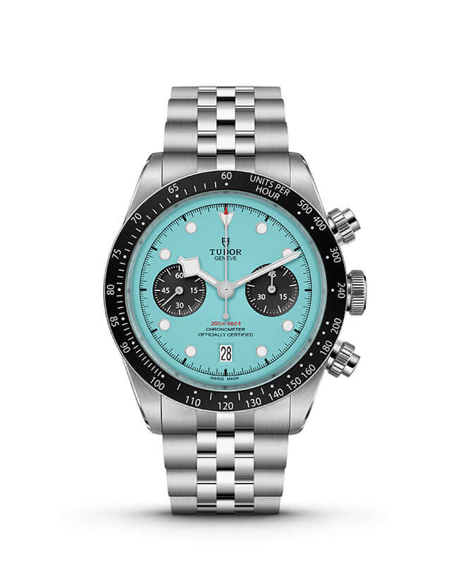 Tudor Black Bay Chrono Blue Flamingo