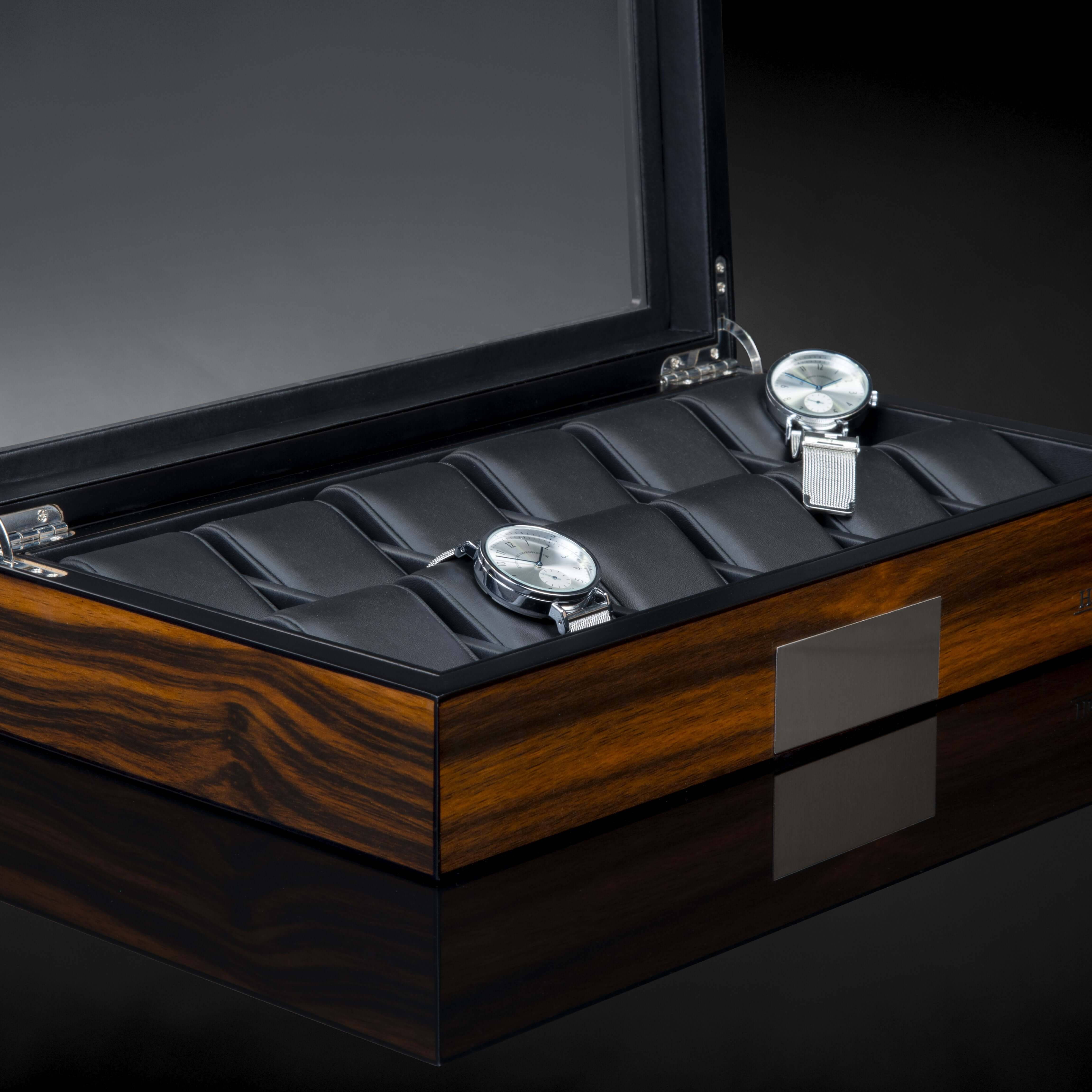 Vegas 12 Watches Wood Box - Image 4