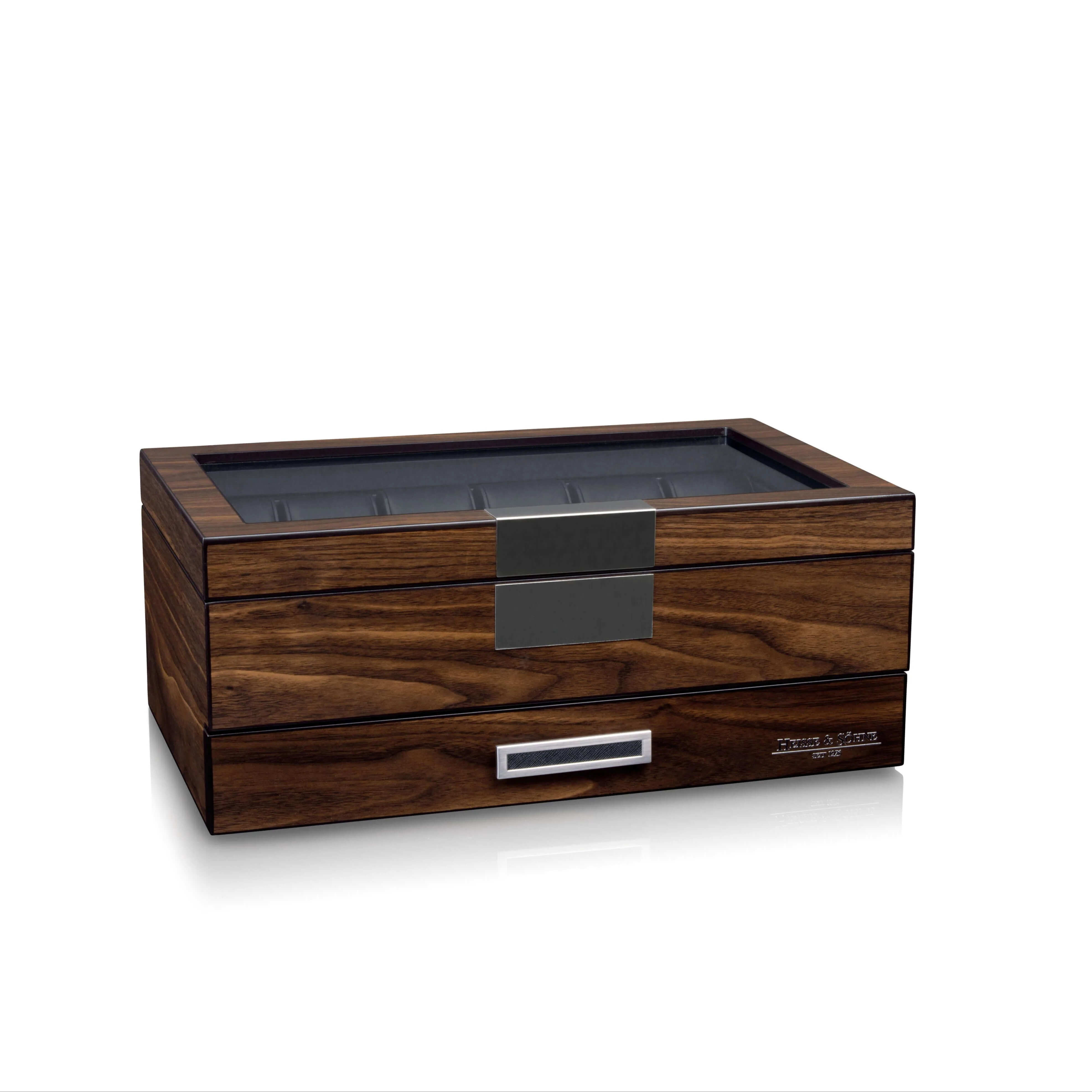 Vegas 12+ Watches Wood Box - Image 2