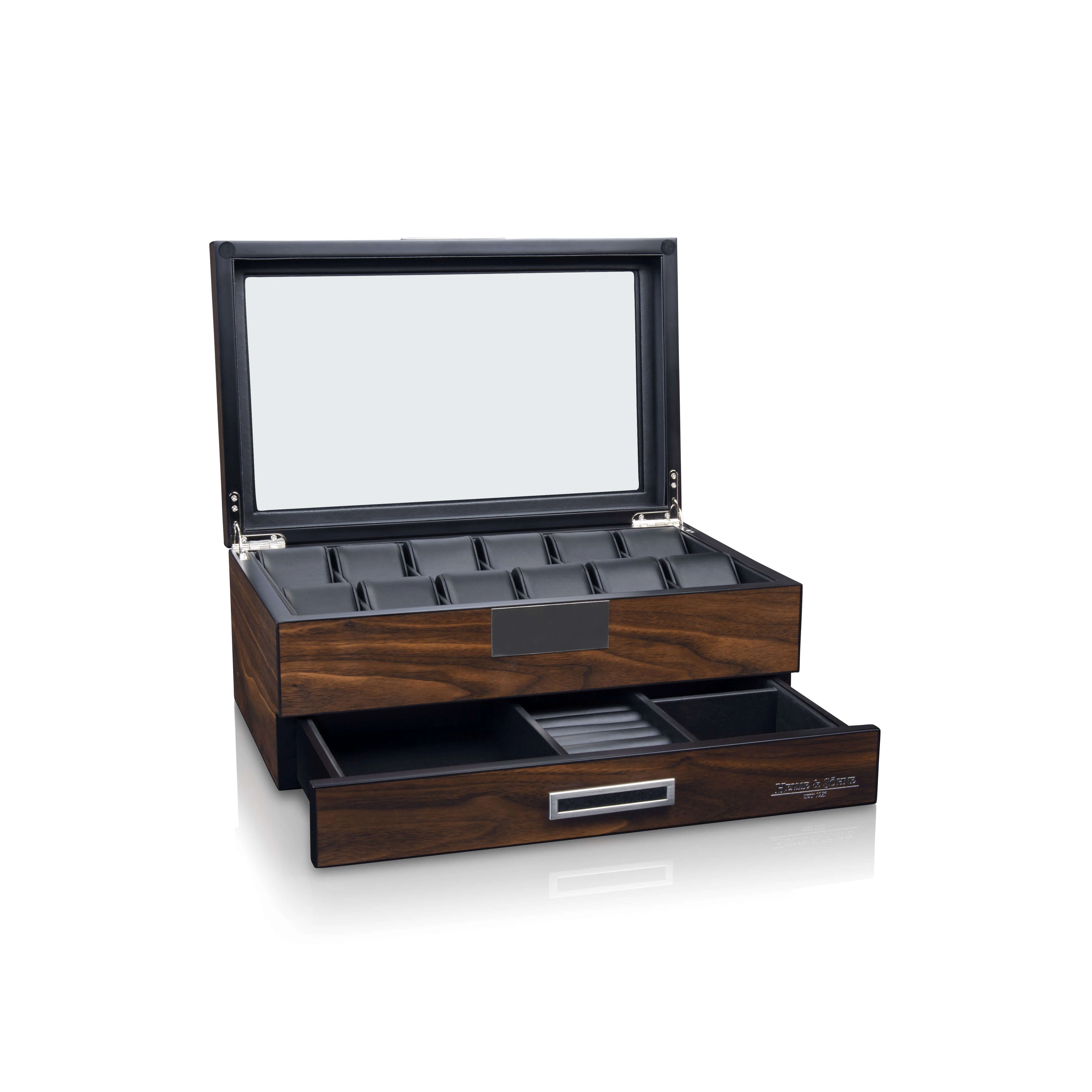 Vegas 12+ Watches Wood Box - Image 5