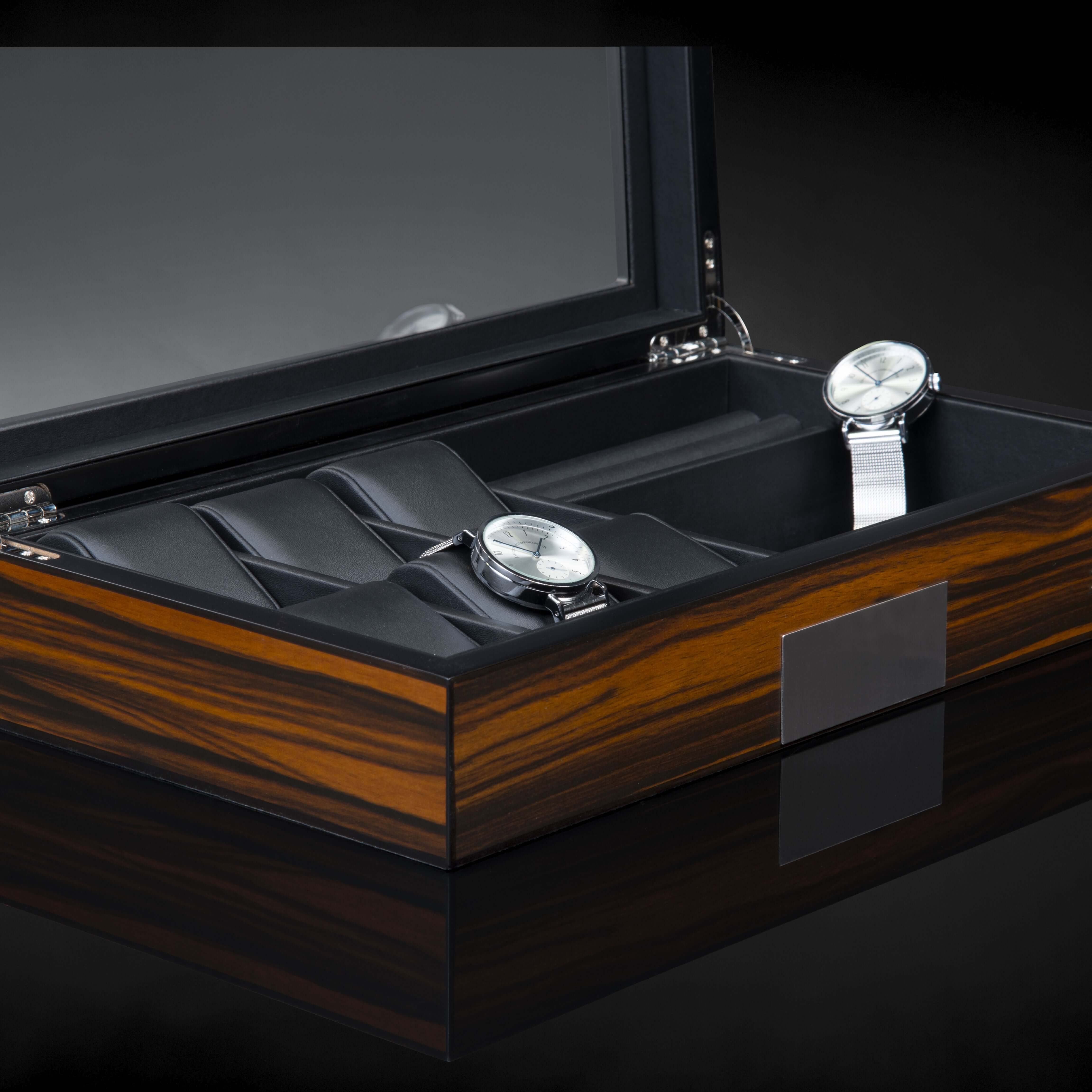Vegas 6+ Watches Wood Box - Image 3