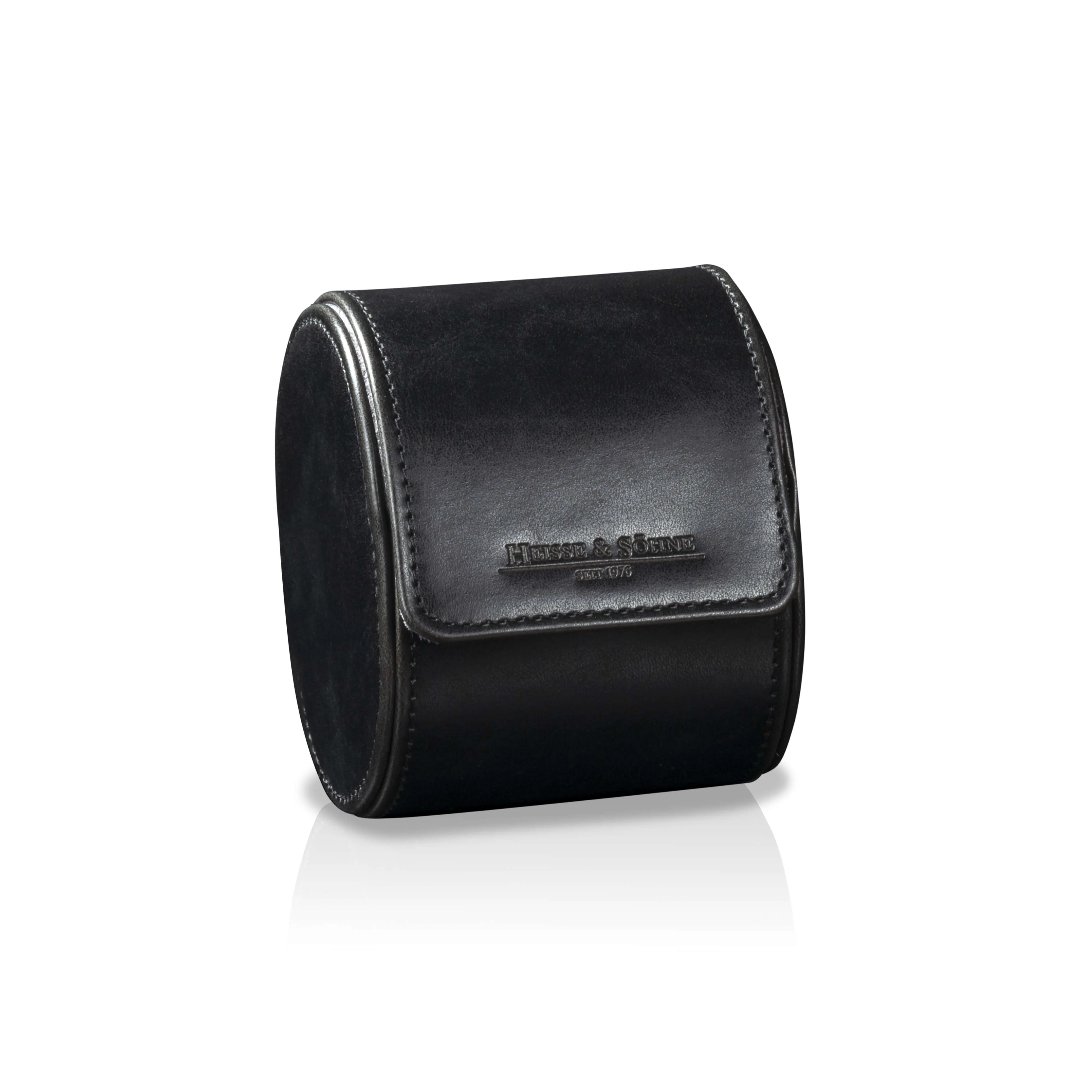 Vintage Single Watch Roll Black - Image 2