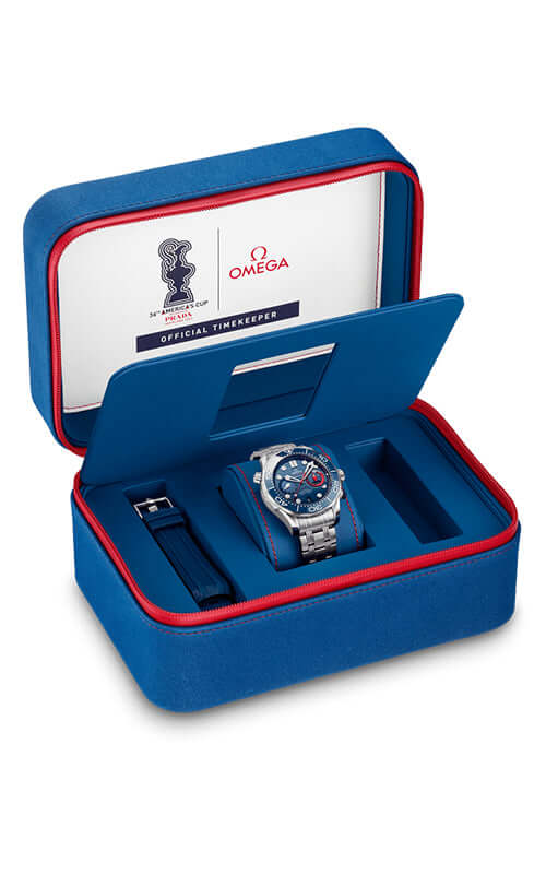 Omega Seamaster Diver 300M Master Chronometer Chronograph America's Cup 210.30.44.51.03.002 - Image 3